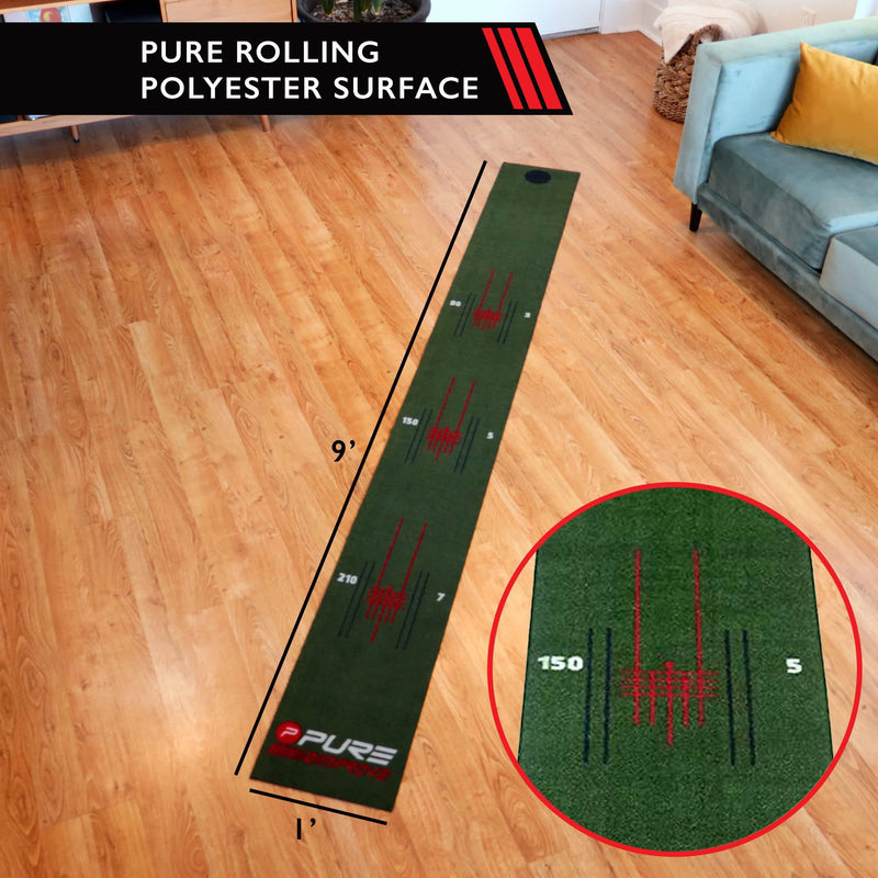 Pure2Improve Perfect Stroke Putting Mat - Golf Gift