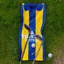 Leeds Retro Golf Towel – 1994 Away Design - Personalised