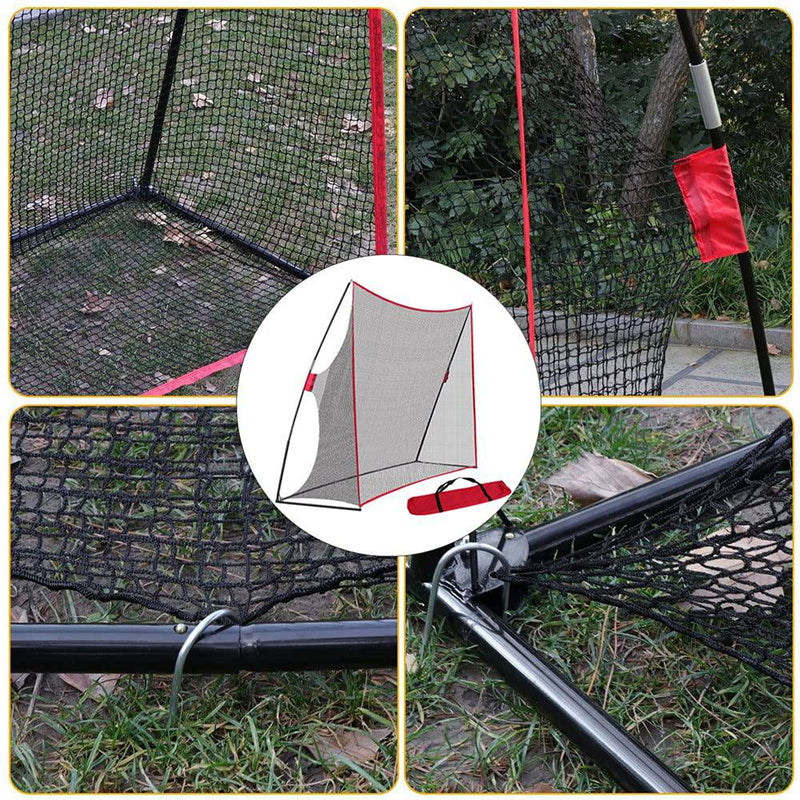 Golf practice nets, holding nets, portable golf cage nets, baseball nets, golf swing practice nets, golf training nets with handbags, suitable for indoor and outdoor training - Golf Gift