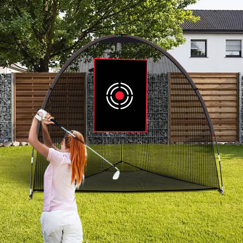 Kapler Golf Practice Net, Golf Training Nets for Backyard Driving, Golf Hitting Net, Golf Net Garden Practice Tent Net for Indoor and Outdoor - Golf Gift