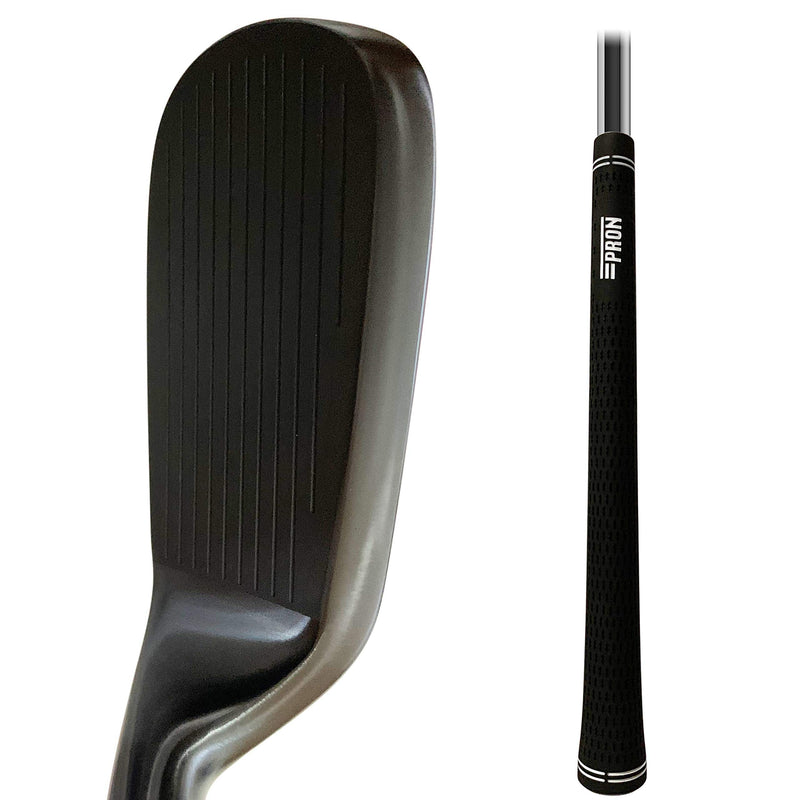 Japan Pron USGA R A Rules Adjustable Chipper Mens Golf Club with Cover,TRV22 Model,CNC Full Milled Face,Black Oil Finish,37 Degree Single,2 Bounce - Golf Gift