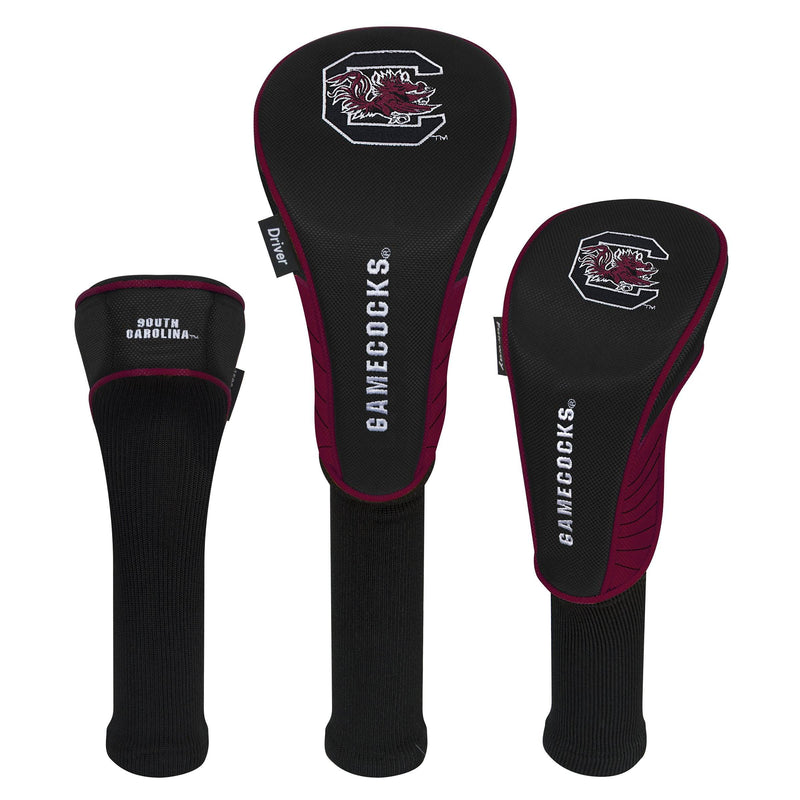 Team Effort South Carolina Gamecocks Set of Three Headcovers - Golf Gift