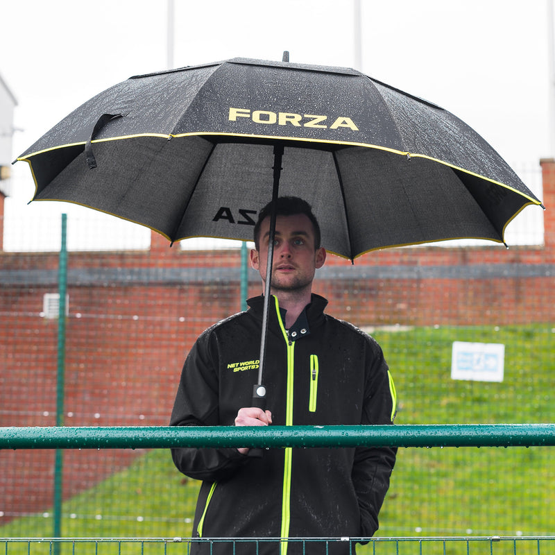 FORZA Sport Umbrellas | 60" Double Layered Canopy With a Locking Button For Instant Opening (FORZA Umbrella, Pack of 1) - Golf Gift