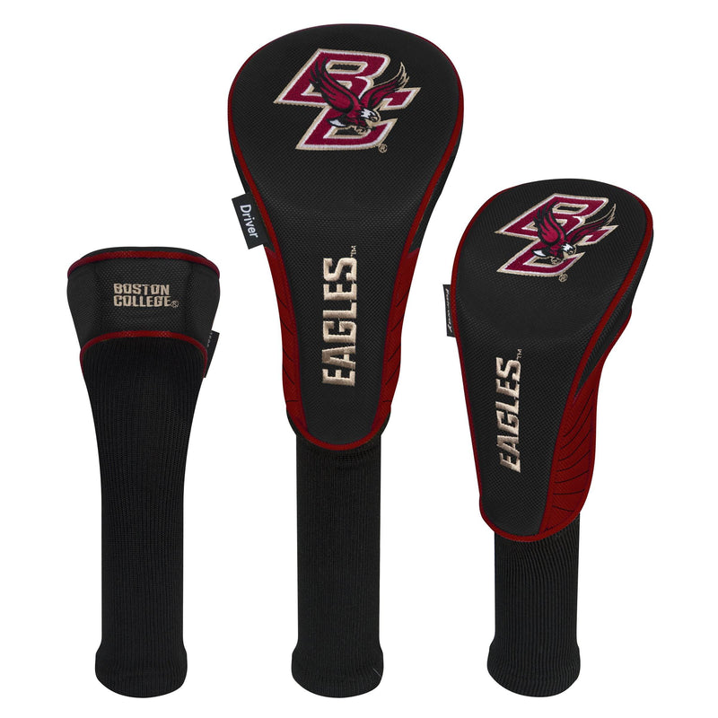 Team Effort Boston College Eagles Set of Three Headcovers - Golf Gift