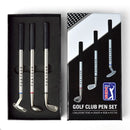 PGA Tour Golf Club Pen Set in Gift Box – 3-Piece Silver