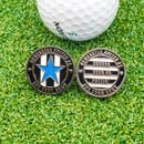 Newcastle Golf Divot Tool & Ball Marker Set