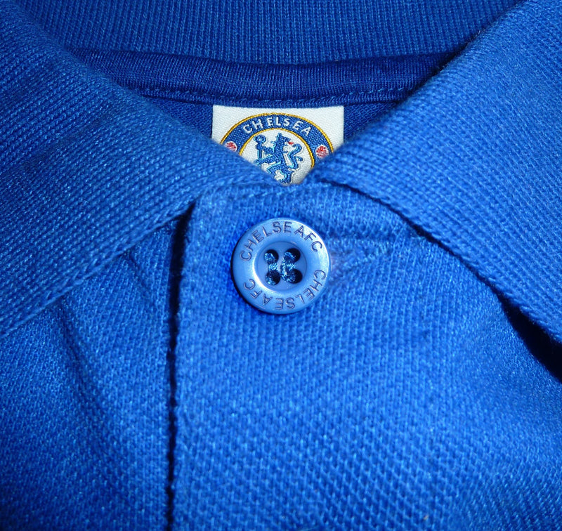 Chelsea FC Men’s Crest Golf Polo Shirt – Royal Blue