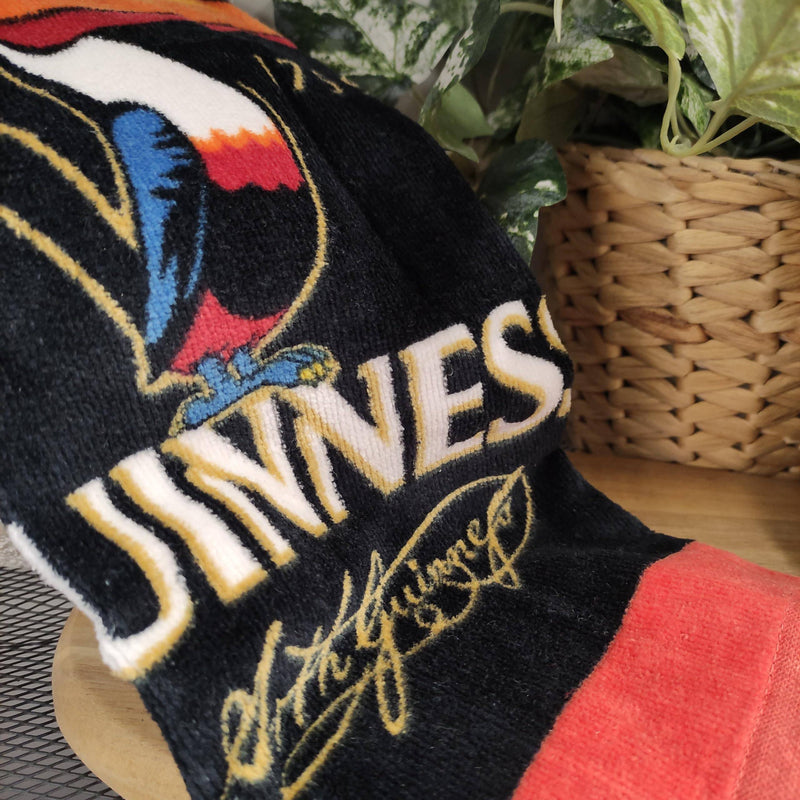 Guinness Toucan Golf Towel with Hanging Clip - Golf Gift