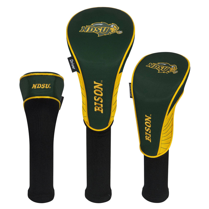 Team Effort North Dakota State Bison Set of Three Headcovers - Golf Gift