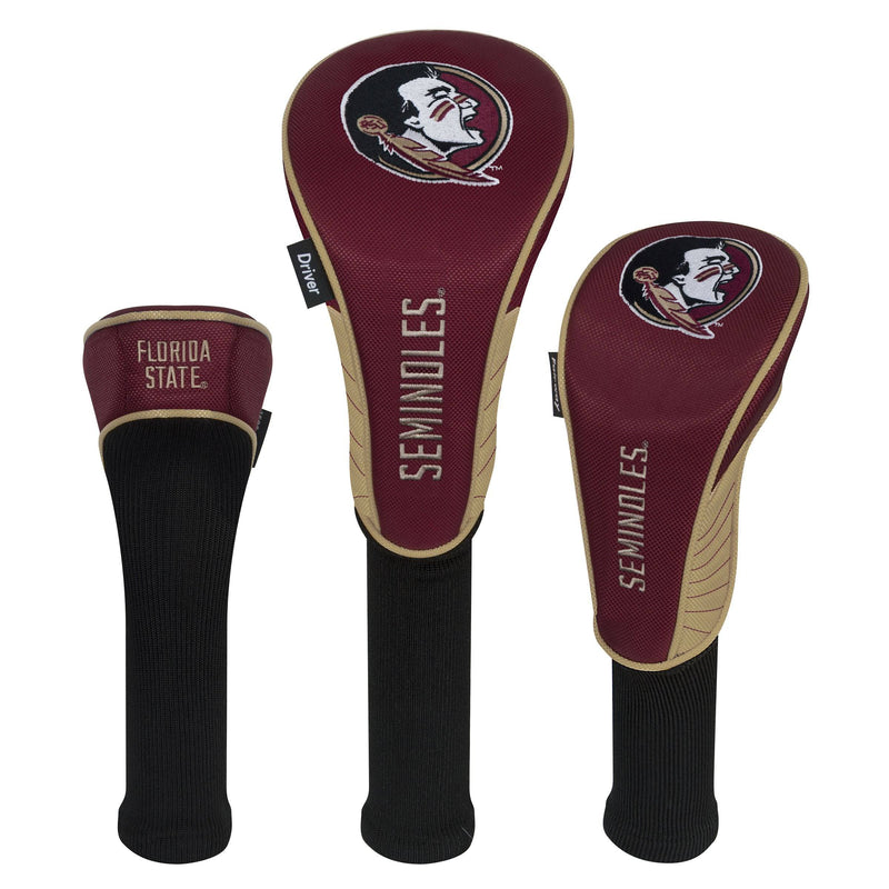 Team Effort Florida State Seminoles Set of Three Headcovers - Golf Gift