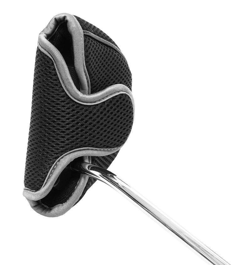 Longridge Pro Golf Putter Cover Mallet - Black - Golf Gift