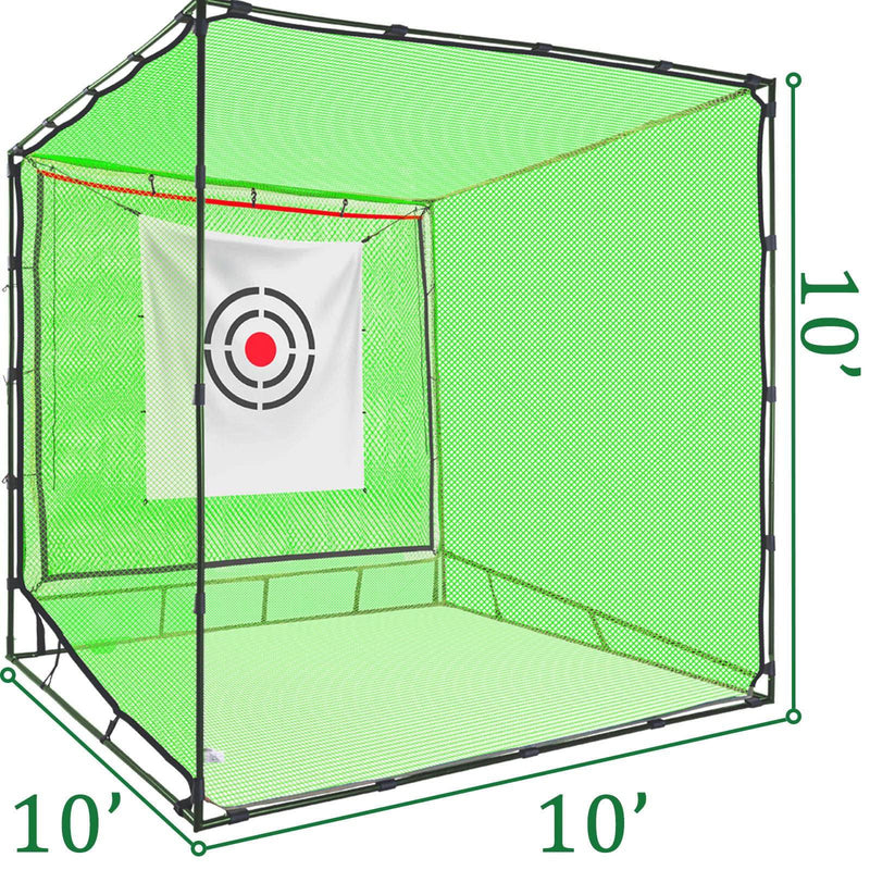 KAIDIDA Golf Practice Nets: Golf Driving Hitting Impact Cage Nets for Garden Backyard - Golf Gift