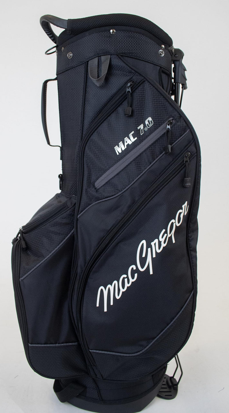 MacGregor Golf MACTEC 7.0 Golf Club Stand Bag, 9.5", Black - Golf Gift