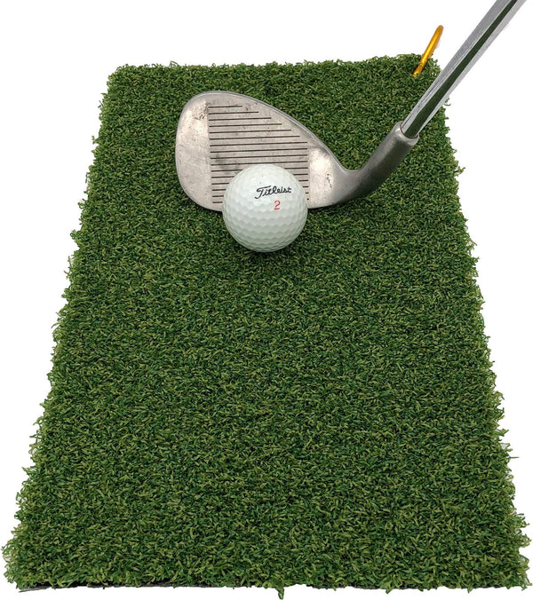 Fairway Pro+ Golf Mat | Winter Rules Fairway Mats | Professional Grade | Spring Clip Included | Protect your course - Golf Gift