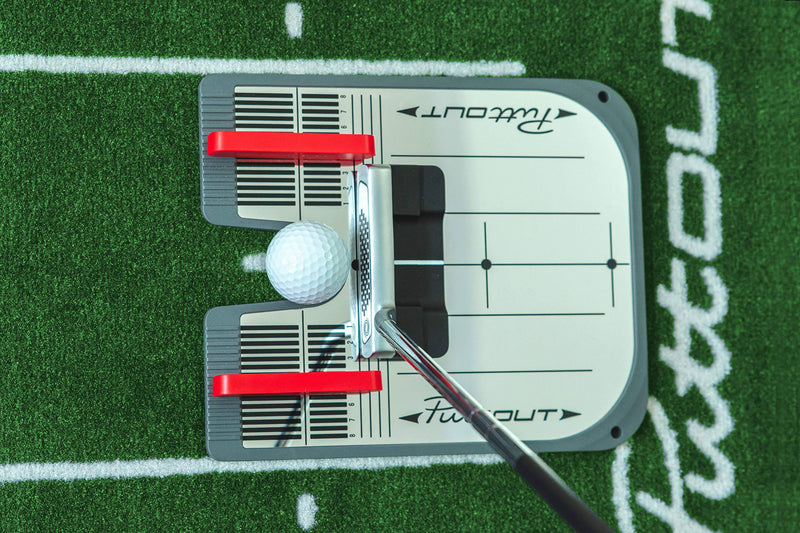 PuttOut Golf Putting Mirror Trainer and Alignment Gate - Golf Gift