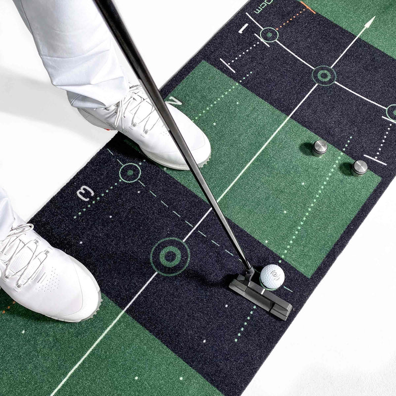 Wellputt - Golf Putting Training Mat - 3m / 10ft Green - Golf Gift