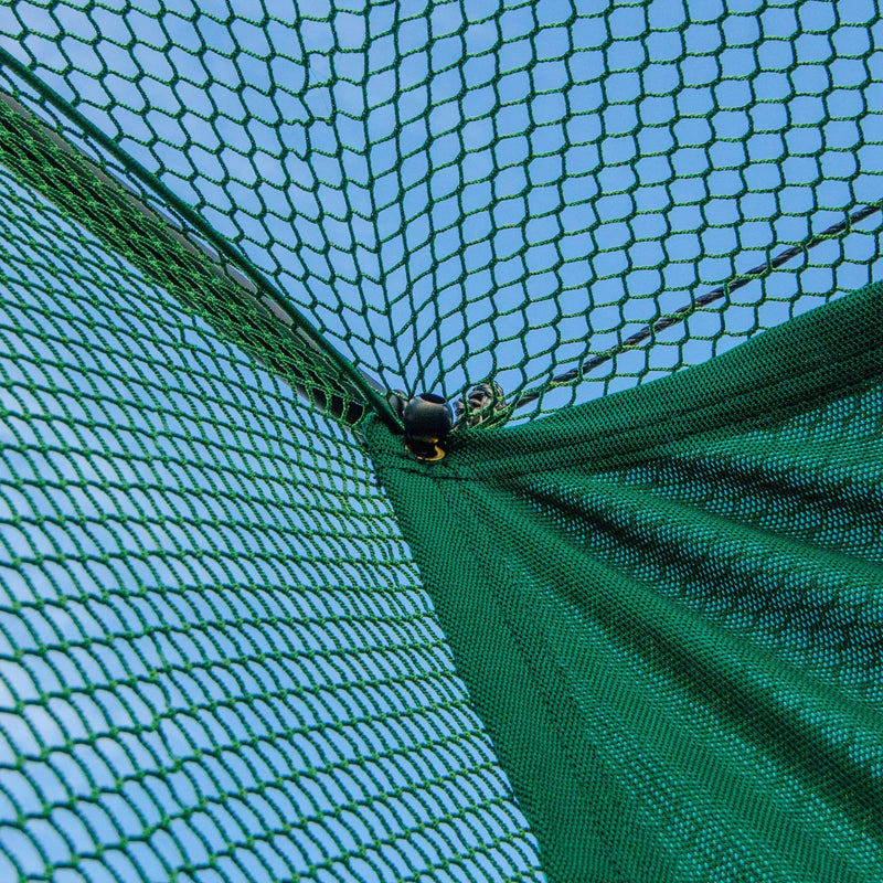 FORB Golf Impact Netting Panels - Variety of Archery Grade Netting Panels for Golf Practice | Premium Grade Netting for Your Golf Driving Net or Golf Practice Net (Green, 10ft x 10ft) - Golf Gift