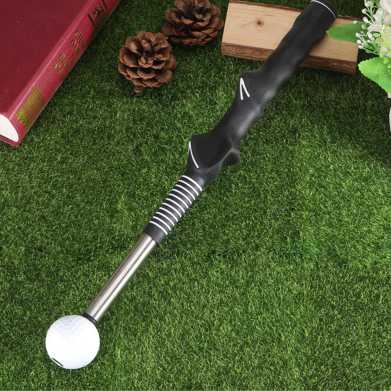 sdhiiolp Golf Training Aid Telescopic Golf Swing Trainer Practical Golf Grip Training Aid Correcting Gesturer Training Aid for Beginner Outdoor or Indoor Practice Tempo Chipping Hitting Training - Golf Gift