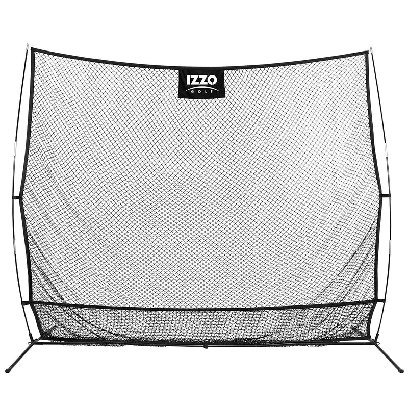 Izzo Unisex's Catch Extra Large Golf Hitting net for Your Backyard or Home Range-8'x7', Black, 8' x 7' (Catch All 8') - Golf Gift