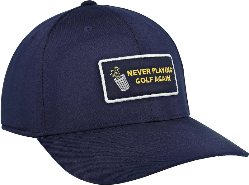 PUMA Golf Men's Never Playing Golf Again Cap, Navy Blazer-White Glow, OSFA, Navy Blazer-White Glow, One Size - Golf Gift