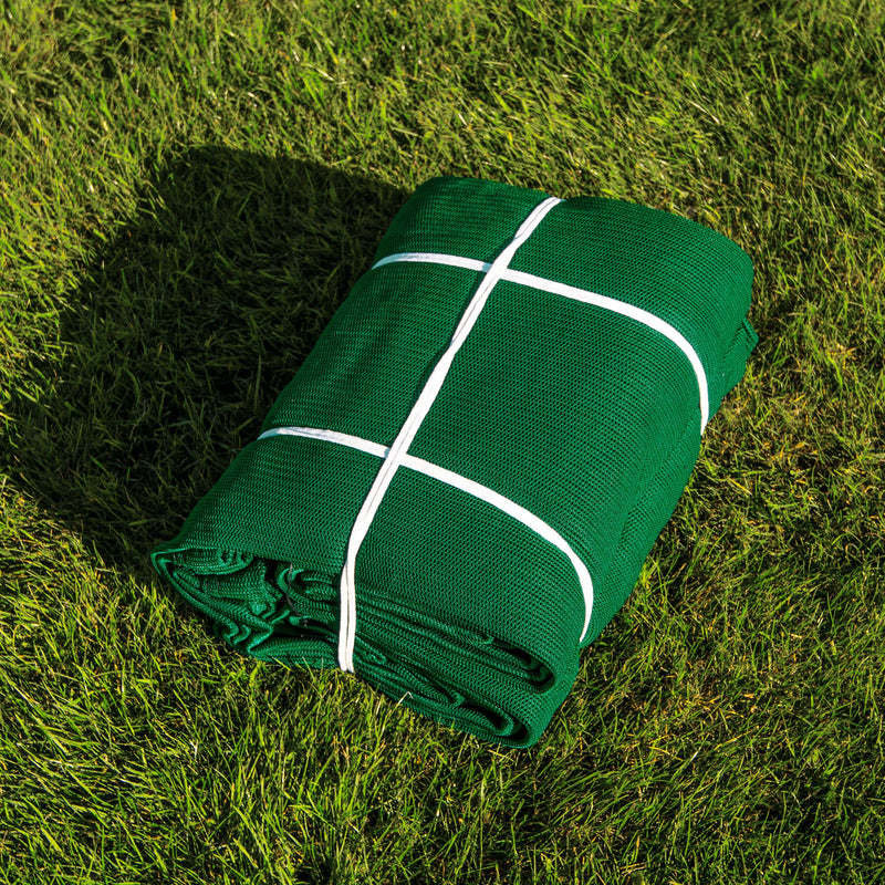 FORB Golf Impact Netting Panels - Variety of Archery Grade Netting Panels for Golf Practice | Premium Grade Netting for Your Golf Driving Net or Golf Practice Net (Green, 10ft x 10ft) - Golf Gift