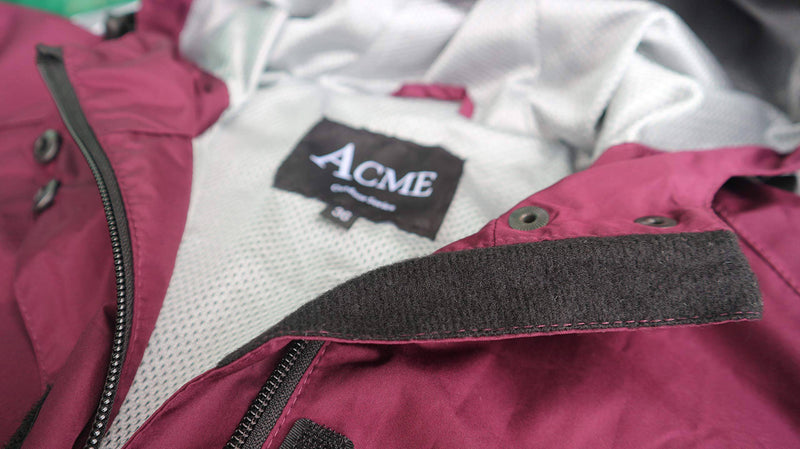 Acme Projects Rain Suit (Jacket + Pants), 100% Waterproof, Breathable, Taped Seam, 10000mm/3000gm, YKK Zipper