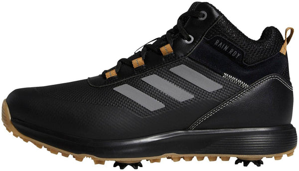 adidas Golf Mens S2G Mic-Cut Golf Shoes - Core Black/Green/Mesa - UK 9