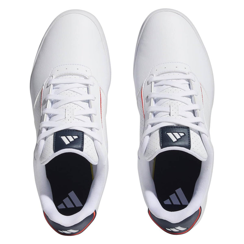 adidas Men's Retrocross Spikeless Golf Sneakers, FTWR White/FTWR White/Collegiate Navy