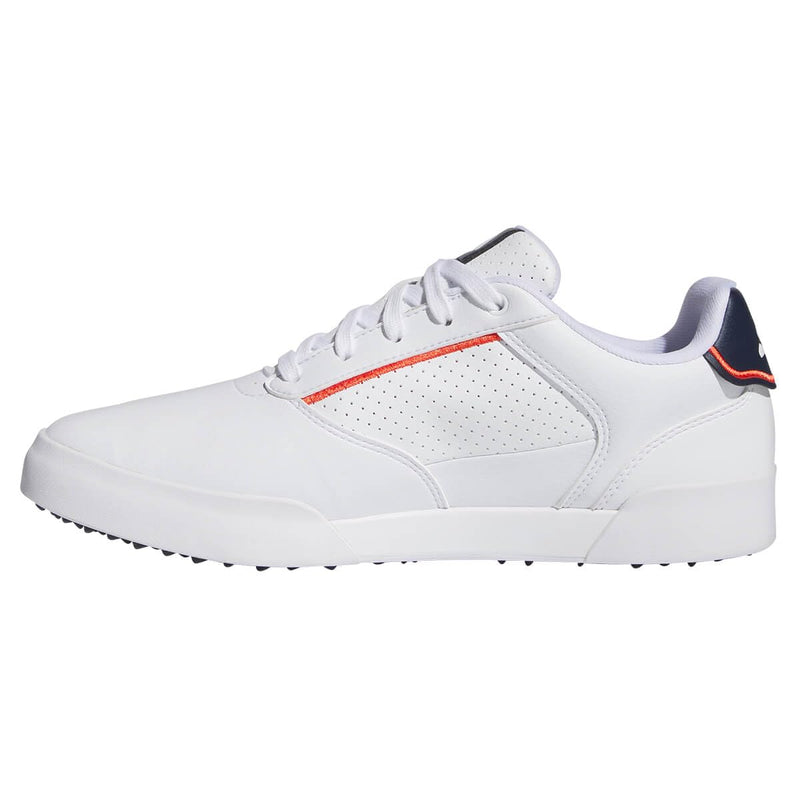 adidas Men's Retrocross Spikeless Golf Sneakers, FTWR White/FTWR White/Collegiate Navy