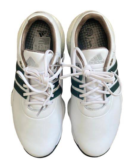 adidas Men's Tour360 22 Boost Golf Shoes White/Shadow Green GY4541 Men's