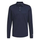 adidas Men's UPF Long Sleeve Golf Polo Shirt, Collegiate Navy