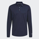 adidas Men's UPF Long Sleeve Golf Polo Shirt, Collegiate Navy