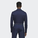 adidas Men's UPF Long Sleeve Golf Polo Shirt, Collegiate Navy