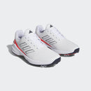 adidas Men's ZG23 Golf Shoe, Ftwr White/Collegiate Navy/Bright Red