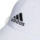 adidas Unisex Embroidered Logo Lightweight, White/Black