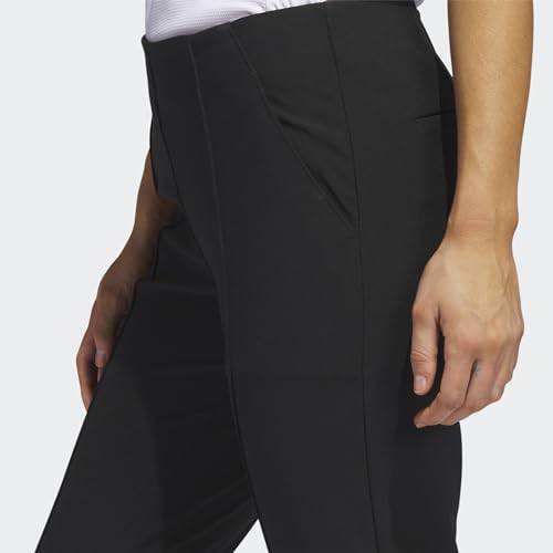 adidas Women's Pintuck Pull-On Golf Pants, Black