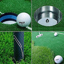 Air League Hilllman PGM Golf Artificial Turf Two Hole Putting Green