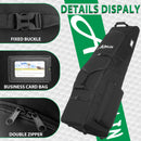 AKOZLIN Padded Golf Travel Bag with Wheels – Black