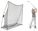 Amazon Basics Portable Driving Practice Golf Net, Grey, 2.44 x 2.44 meters