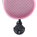 Andux 3pcs/Pack Long Neck Golf Hybrid Club Head Covers Dial No. Tag CTMT-02 Pink