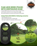 AOFAR GX-6F Tournament Golf Rangefinder with Flag-Lock
