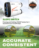 AOFAR GX-6F Tournament Golf Rangefinder with Flag-Lock