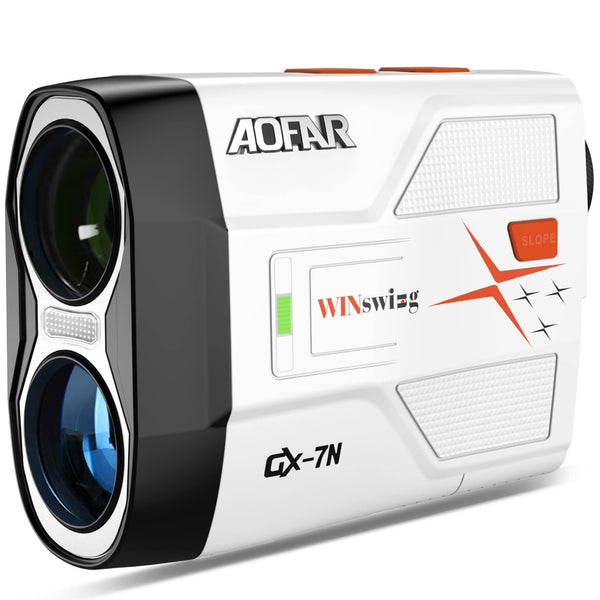 AOFAR GX-7N Golf Rangefinder with Continuous Scan, 800 Yards,Slope Switch Button with Indicator, Flag-Lock with Pulse and Scan for Closer Target, High-Precision, Waterproof for Tournament