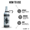 Golf Club Cleaner (236ml) with Golf Club Brush Golf Cleaning Kit Golf Club Brush Groove Cleaner/Golf Club Cleaner Brush. Golf Iron Cleaner/Club Cleaner - Golf Stocking Stuffers, Golf Eraser