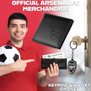 Arsenal Wallet and Keyring Gift Set – Official Fan Accessory