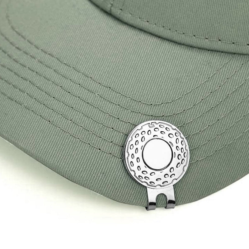 Ashton and Finch Magnetic Golf Ball Marker & Hat Clip Set - Bandit Design, Premium Men's Golfing Gift