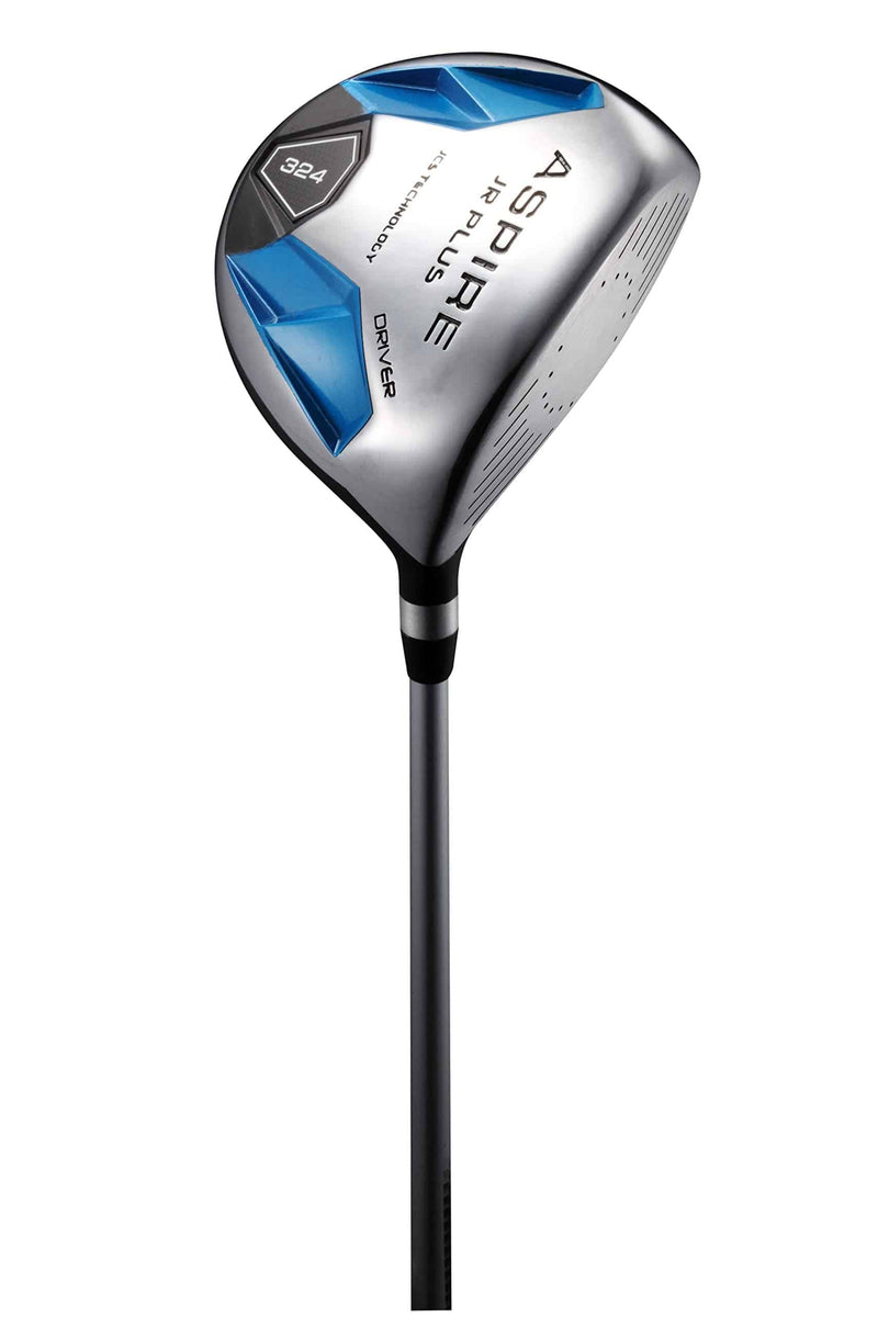 Aspire Junior Plus Complete Golf Club Set for Children Kids - 5 Age Groups Boys & Girls - Right Hand (Blue Ages 3-4)