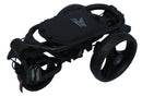 Axglo TriLite 3-Wheel Golf Push Trolley – Black