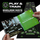 Back 2 Basics 10ft Putting Golf Mat - True-to-Life Green Simulation Golf Putting Mat - Ideal Indoor/Outdoor Training Aid - Created by Expert Golfers - Ideal Golf Gifts for Golf Lovers (Black)