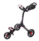 Bag Boy Nitron Auto-Open Golf Push Trolley – Black/Red